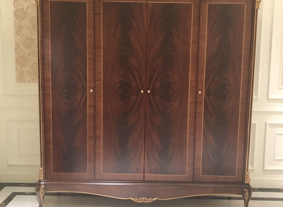 Wardrobe Bedroom Wood Wardrobe Antique Style Baroque Rococo